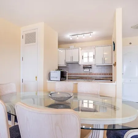 Panoramatic View In Cristianos Lägenhet *