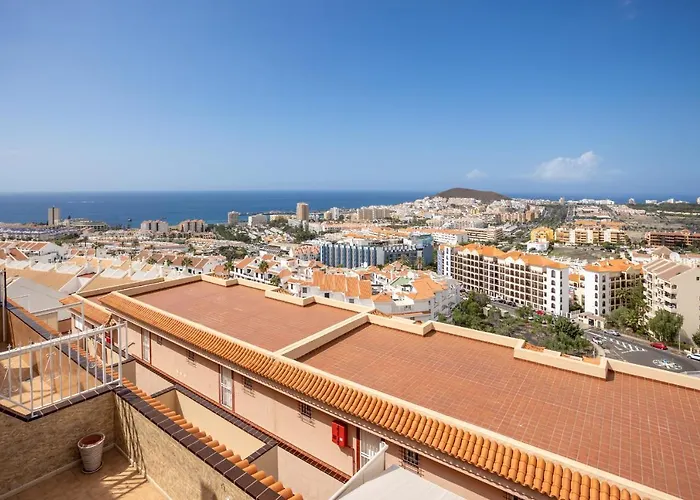 Panoramatic View In Cristianos Лос Кристианос