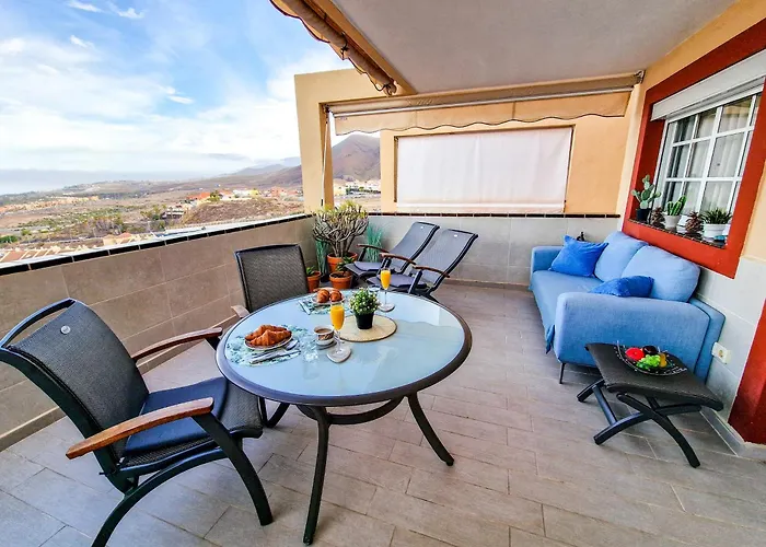 Panoramatic View In Cristianos Лос Кристианос