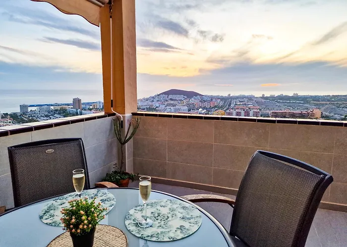 Panoramatic View In Cristianos Lejlighed Los Cristianos (Tenerife)